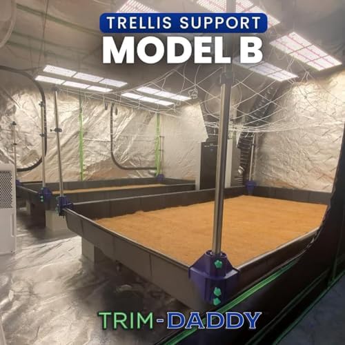 trim daddy trellis system support kit (model b) shown in use