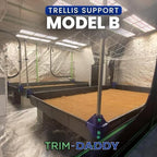 trim daddy trellis system support kit (model b) shown in use