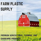 farm plastic supply 4 year clear 6 mil, front angle view