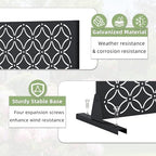 casaphoria metal privacy screen outdoor, 72" h x, package contents
