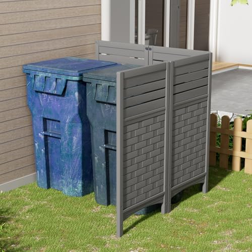 zzm gray privacy fence panels outdoor decorative air showing dimensions