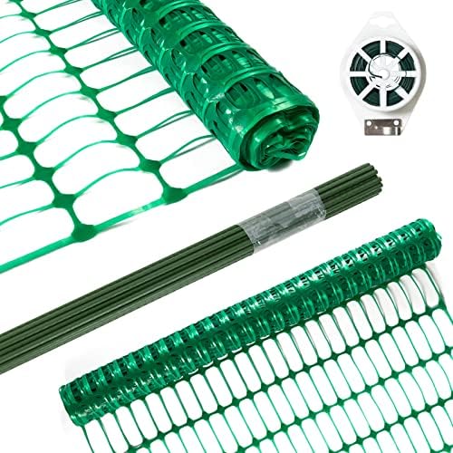 safety fence plastic mesh fencing roll,1 roll with on a desk or shelf