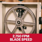 jet 10-inch woodworking band saw with stand, 1/2, package contents