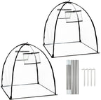 clear plant covers freeze protection, 2-pack cloches &, main product view