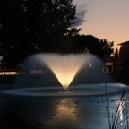 Kasco 3/4HP VFX Aerating Fountain w/LED Lights, 120V, 100ft | Aerating Fountain with includes LED light kit for stunning nighttime display, aerates while creating beautiful water patte..