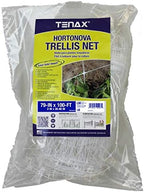 tenax hortonova trellis 6.5x100 white net shown in use