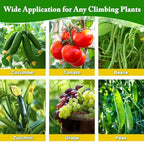 48x46 in u-shape cucumber trellis for climbing plants, package contents