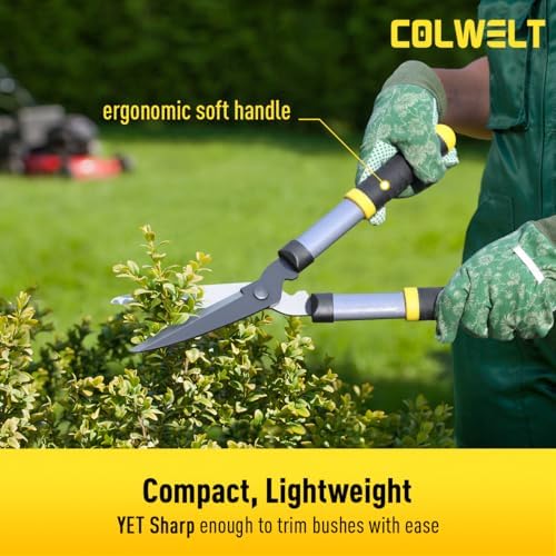 colwelt loppers hedge clippers garden shears 3pcs, 17’’, package contents
