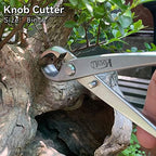 vouiu 6-piece bonsai tool set,concave cutter,knob cutter,jin pliers,wire, close-up detail