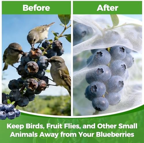 blueberry bush netting cover 2 pack, 10 x, package contents