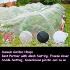 garden hoops 120pcs, sunwuk greenhouse hoops for 1-3.5ft showing dimensions