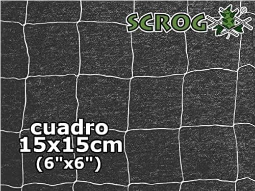 oldmacdonald heavy duty polyester trellis netting bulk roll, side view