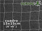 oldmacdonald heavy duty polyester trellis netting bulk roll, side view