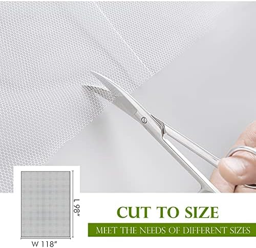 ryb home mosquito netting outdoor curtains for patio, package contents