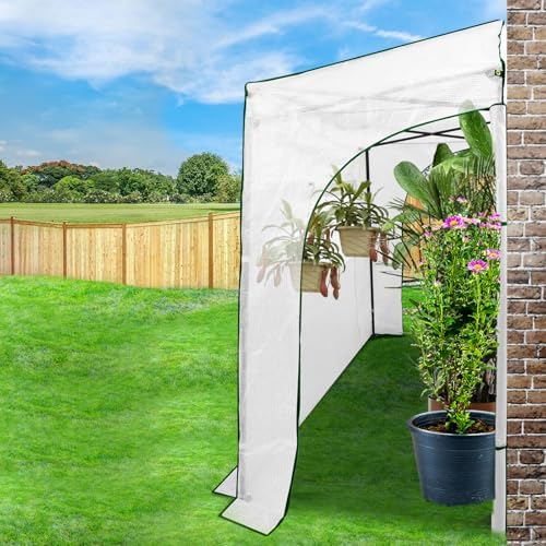 eagle peak 9x4 easy setup pop up greenhouse showing dimensions