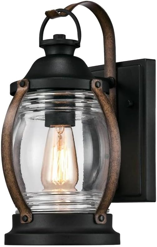 westinghouse 6335100 canyon one-light outdoor wall fixture, textured, main product view