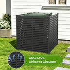 47" w x 48" h air conditioner fence, view 9