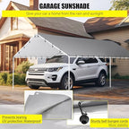 dwale 10 x 20 ft carport,replacement canopy cover showing dimensions