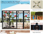 howe 14x9.5x9 ft pavilion styled greenhouse with clear on a desk or shelf