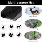 poyee deer fence netting 4x100ft plastic mesh netting on a desk or shelf