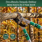 loppers branch cutter 28"-41" telescoping lopper heavy duty on a desk or shelf