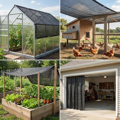 40% shade cloth for garden 14 x20 ft,50pcs on a desk or shelf