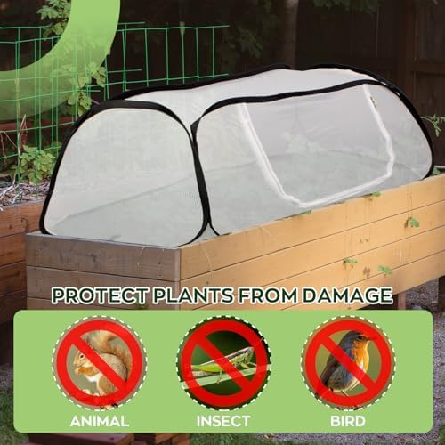 45''x22''x18'' pop up raised garden bed cover -instant, package contents
