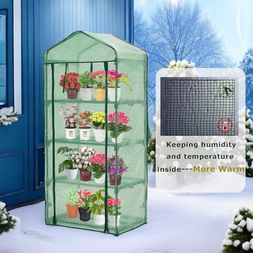 purlyu mini greenhouse for indoor outdoor,plant green house, package contents