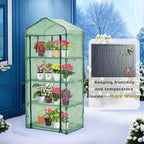 purlyu mini greenhouse for indoor outdoor,plant green house, package contents