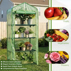 4 tier mini greenhouse - portable indoor outdoor, package contents