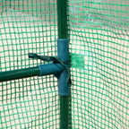 outsunny 7' x 5' x 6' walk-in greenhouse, view 9