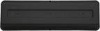 Bloem Dura Cotta 18" Black Resin Rectangle Window Box Planter with Saucer Tray for Indoor and Outdoor Gardening