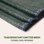 6'x100ft 40% eyelets shade cloth roll, package contents