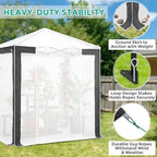 eagle peak 6x4 walk in pop up greenhouse, front angle view