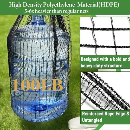 100ft deer fence netting, heavy duty deer netting, close-up detail