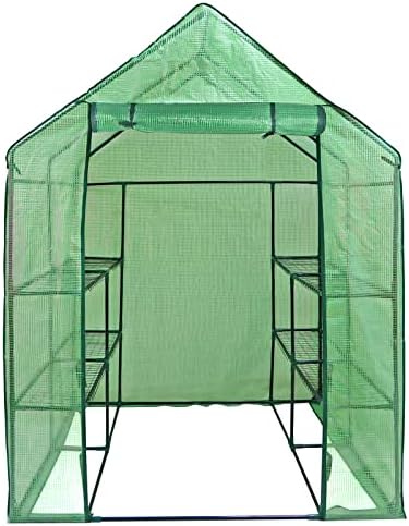 homgarden homgarden greenhouse,57 x 57 x 76'' greenhouses, side view