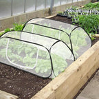 pop up garden rows plant cover,raised garden beds, package contents