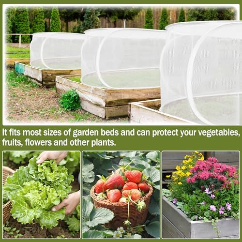 47" x 21" x 17" garden netting for showing dimensions