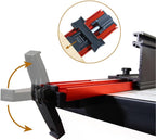 24 inch straight edge guide clamp with band, side view
