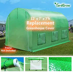 yardgrow greenhouse replacement cover larger walk in outdoor, close-up detail