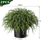 artificial christmas cedar topiary ball tree for front, package contents