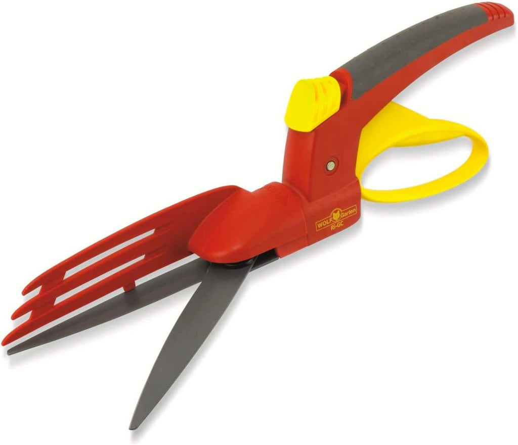 Wolf-Garten RIGC Professional Single Hand Grass Shears, Red, 39.2x2.47x2.5 cm