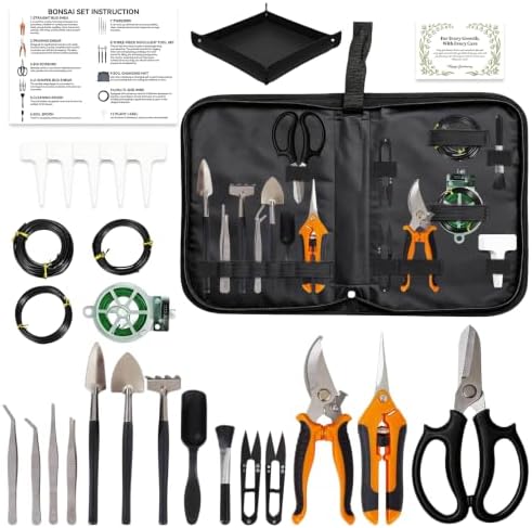 bonsai tools set, 26 pcs garden tools set, main product view