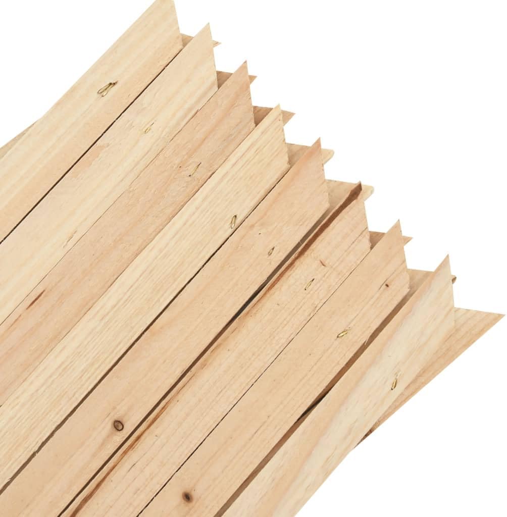 vidaxl trellis fences 5 pcs firwood 70.9" x11.8 showing dimensions