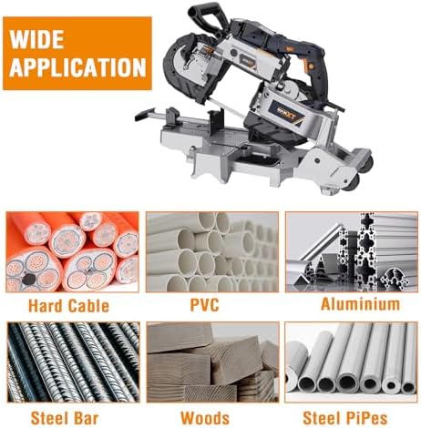 maxxt 2-in-1 band saw with table saw base, view 9