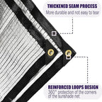 e.share 80-85% reflective aluminet shade cloth,10ft x 16ft, package contents