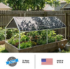 shademart 70% black shade cloth 10' x 16' showing dimensions