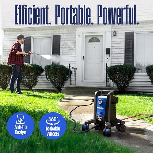 westinghouse epx3500 electric pressure washer, 2500 max psi, close-up detail