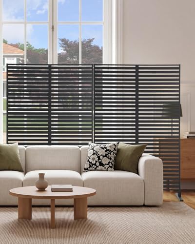 outdoor privacy screen, 48" w x 75" h, close-up detail