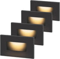 kadision 120v dimmable led step lights, 3000k/4000k/5000k, 4-pack, main product view